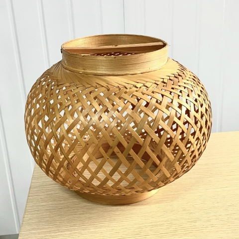 Đèn Tre Mây Tre, Đèn Mây Tre Trang Trí