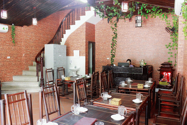 Cung cấp bàn ghế tre nhà hàng Miệt Vườn Hà Nội